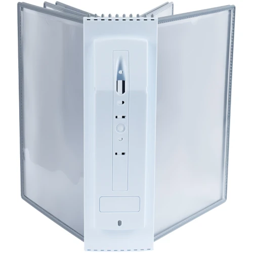 Демосистема настенная OfficeSpace с 10 серыми панелями