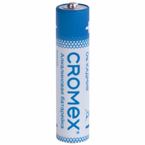 Батарейки CROMEX "Alkaline" ААА (LR03, 24А) алкалиновые, 20 шт. в коробке