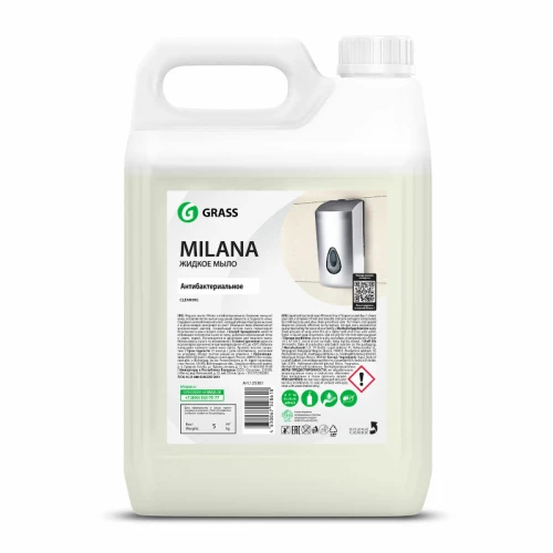 Мыло жидкое GRASS MILANA "Антибактериальное" 5 л