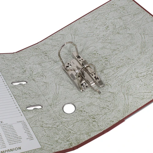 Папка-регистратор KUVERT А4, 72 мм, бордовый