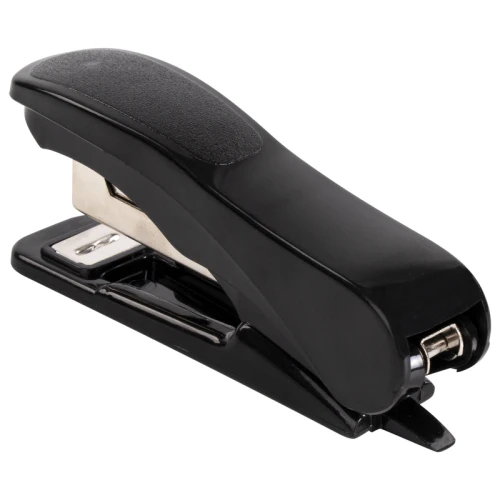 Степлер до 12 листов STAFF "EVERYDAY" пластик, №10, черный, с антистеплером