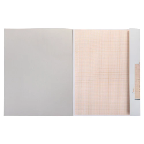 Бумага масштабно-координатная (миллиметровая) STAFF А3, оранжевая, 10 листов