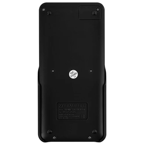 Калькулятор инженерный BRAUBERG SC-991ES-PLUS-BK, 552 функции, черный
