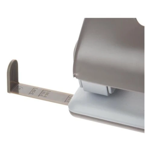 Дырокол до 40 листов DELI металлический корпус, ассорти