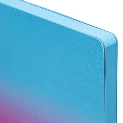 Ежедневник недатированный BRAUBERG "GRADE" А5, кожзам, гибкий, 136 л., розовый-небесный