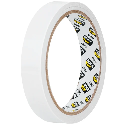 Клейкая лента двусторонняя DELI 18 мм*10 м, полипропиленовая основа