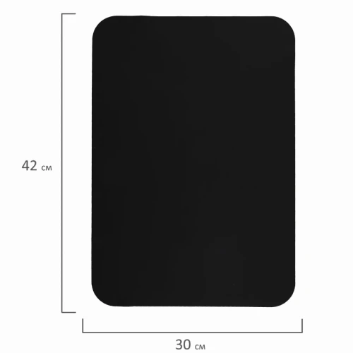 Доска на холодильник магнитно-меловая BRAUBERG 42*30 см, с маркером, магнитом и салфеткой