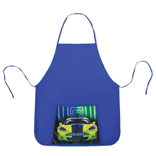 Набор для урока труда ЮНЛАНДИЯ "Neon car" синий