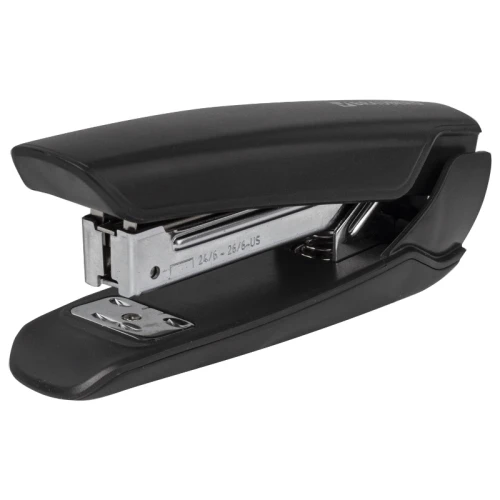 Степлер до 30 листов BRAUBERG "ULTRA" №24/6-26/6, черный, с антистеплером