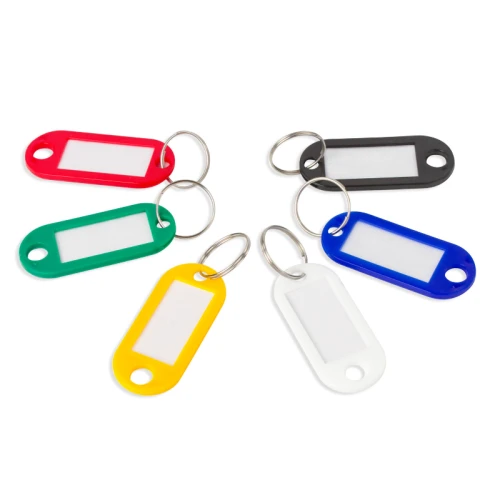 Брелоки для ключей STAFF пластик 50 мм, ассорти, 50 шт.