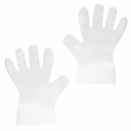Перчатки LAIMA полиэтилен, размер М, прозрачный, 50 пар (100 шт)