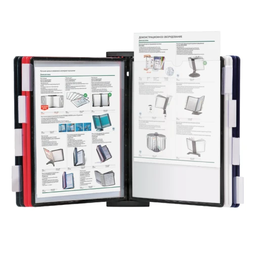 Демосистема настенная BRAUBERG с 10 цветными панелями