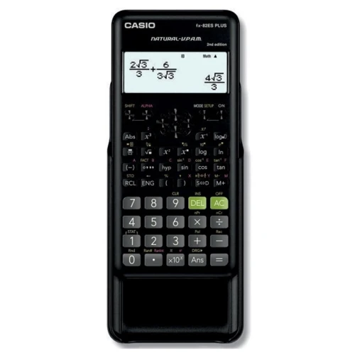 Калькулятор научный CASIO FX-82ESPLUS-2-SETD, 250 функций, 12 разрядов, черный