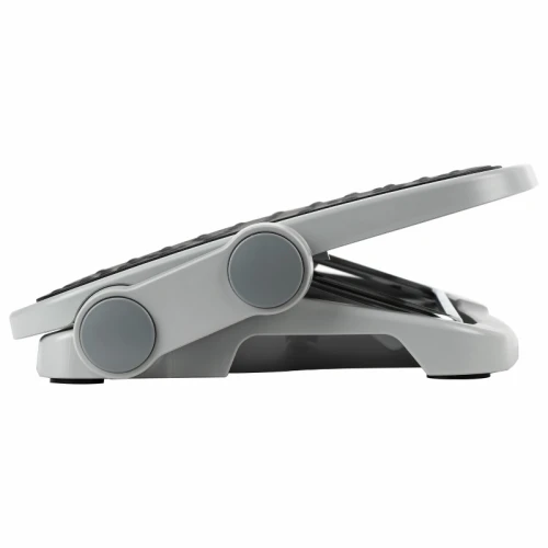 Подставка для ног BRAUBERG 45*35 см, 2 положения, черно-серая