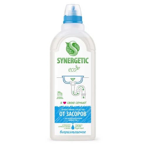 Средство для прочистки канализационных труб SYNERGETIC 1 л