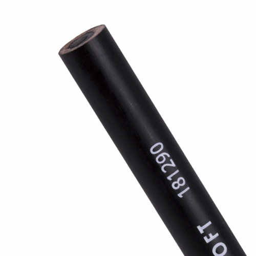 Карандаш угольный BRAUBERG "ART CLASSIC" мягкий, круглый, черный