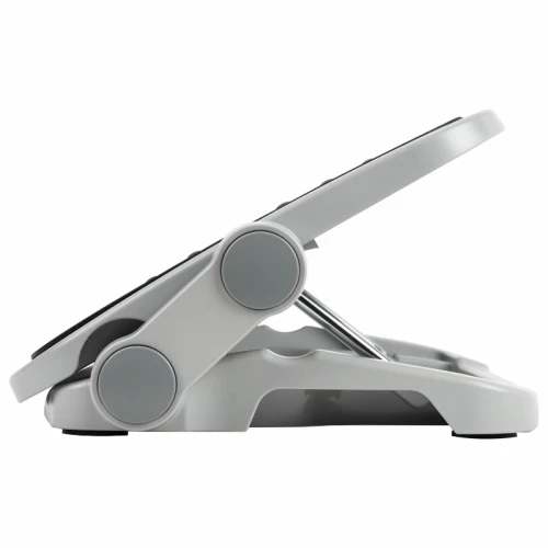 Подставка для ног BRAUBERG 45*35 см, 2 положения, черно-серая