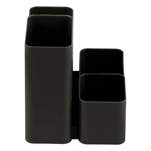 Настольная подставка СТАММ "Юниор" пластик, черная