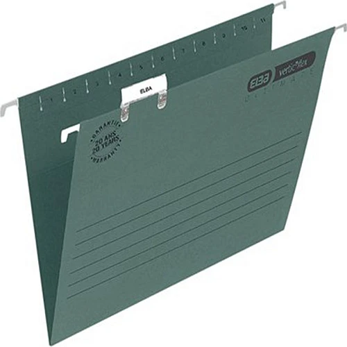 Папка подвесная Elba "FC" А4, 230 гр, зеленая