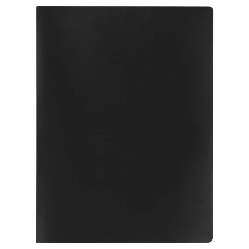 Папка с металлическим прижимом STAFF А4, 500 мкм, черная
