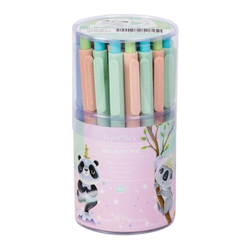 Ручка шариковая автоматическая BRUNO VISCONTI "FunClick" 0.7 мм, синяя