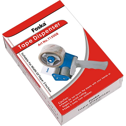 Держатель для ленты клейкой 48мм, с ручкой, Foska