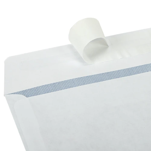 Конверт Курт С4, 229*324 мм, "Куда-Кому", внутренняя запечатка, отрывная лента