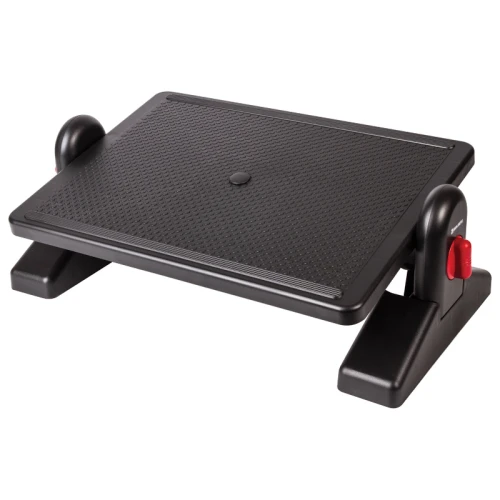 Подставка для ног BRAUBERG 41.5*30 см, с фиксатором, черная