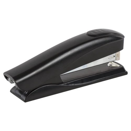 Степлер до 20 листов BRAUBERG "ST-100" пластик, №24/6-26/6, черный