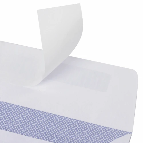 Конверт BRAUBERG Е65, 110*220 мм, "Куда-Кому", внутренняя запечатка, 25 шт.