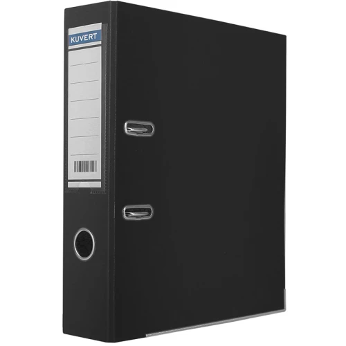 Папка-регистратор KUVERT А4, 72 мм, черный