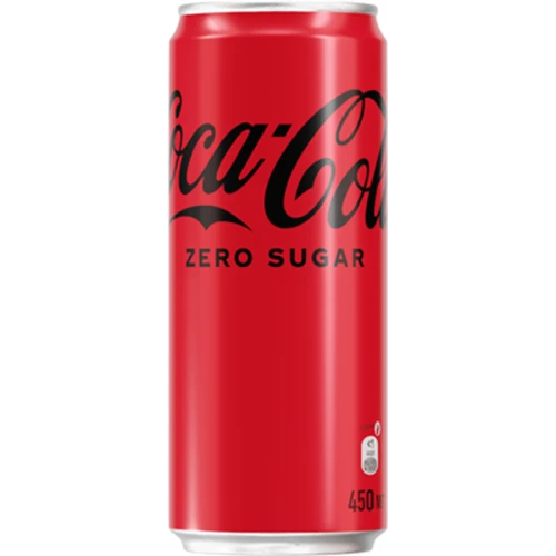 Напиток газированный Coca-Cola "Zero sugar" 450 мл, жестяная банка