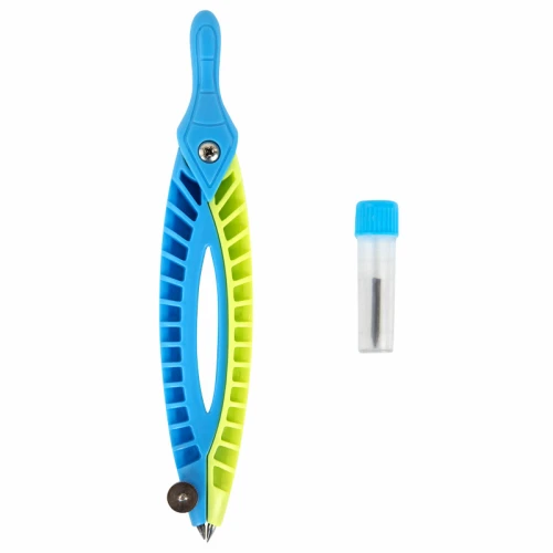 Готовальня ЮНЛАНДИЯ 2 предмета, пластиковый футляр