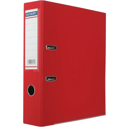 Папка-регистратор KUVERT А4, 72 мм, красный