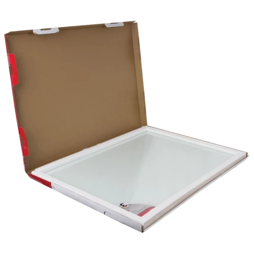 Доска стеклянная BRAUBERG 60*90 см, магнитно-маркерная, 3 магнита, белая