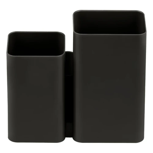 Настольная подставка СТАММ "Юниор" пластик, черная