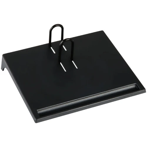 Подставка под календарь СТАММ пластик, малая, черная