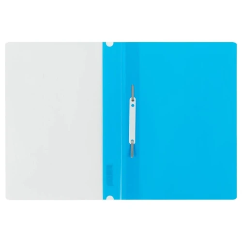 Папка-скоросшиватель СТАММ А4, 160 мкм, голубая