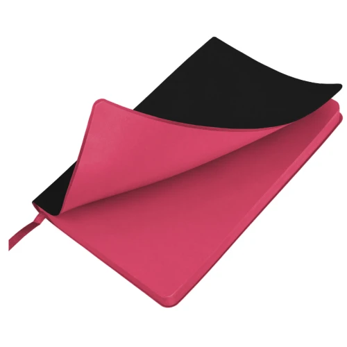 Ежедневник недатированный BRAUBERG "Flex" А5, кожзам, гибкий, 136 л., чёрный