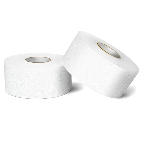 Туалетная бумага Карина "Jumbo" 2-слойная, белая, 150 м, 1 шт.