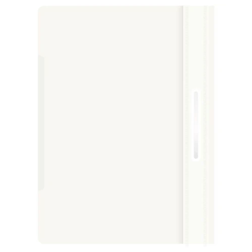 Папка-скоросшиватель БЮРОКРАТ А4, 160 мкм, белая