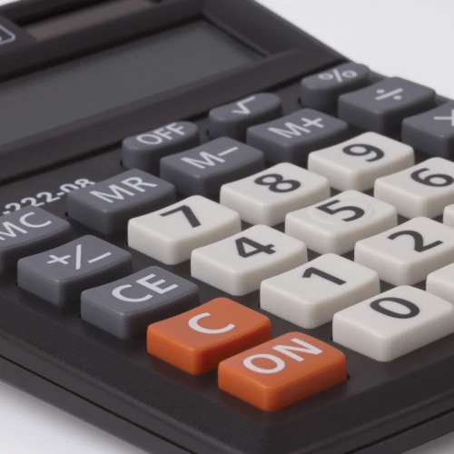 Калькулятор настольный STAFF PLUS STF-222, 8 разрядов, черный