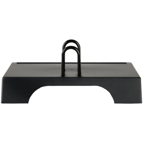 Подставка под календарь СТАММ пластик, малая, черная