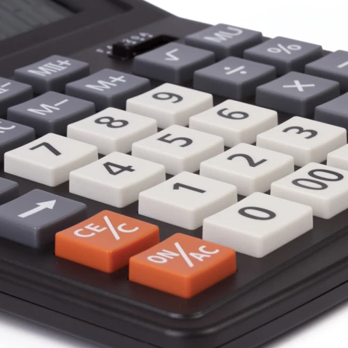 Калькулятор настольный STAFF PLUS STF-333, 12 разрядов, черно-серый