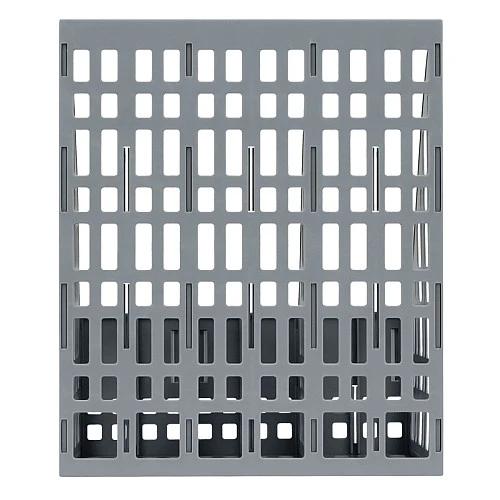 Лоток вертикальный СТАММ, 3 отделения, серый