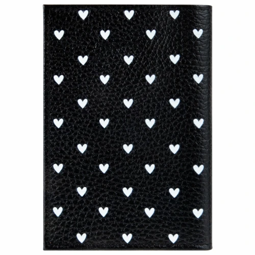 Обложка для паспорта BRAUBERG, мягкий, натуральная кожа, черная