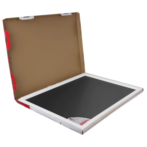 Доска стеклянная BRAUBERG 40*60 см, магнитно-маркерная, 3 магнита, черная