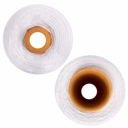 Нить для прошивки документов BRAUBERG диаметр 1.5 мм, лавсан, 500 м, белая