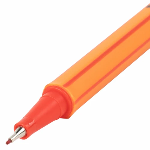 Набор капиллярных ручек BRAUBERG "FINE 40" 0.4 мм, оранжевый корпус, 6 цветов