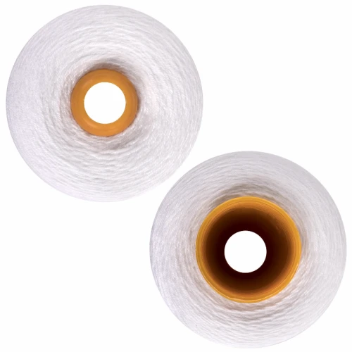 Нить для прошивки документов BRAUBERG диаметр 1 мм, лавсан, 1000 м, белая